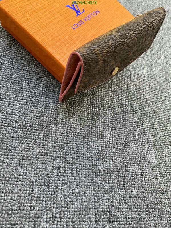 LV Bags-(4A)-Wallet-,Code: LT4873,$ 46USD