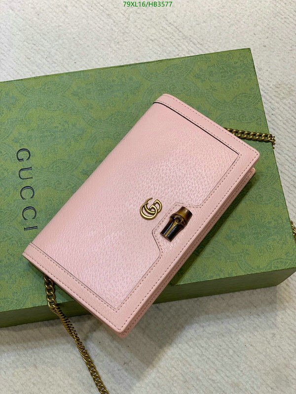 Gucci Bag-(4A)-Diagonal-,Code: HB3577,$ 103USD