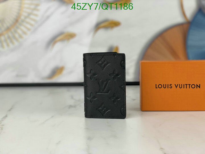 LV Bag-(4A)-Wallet- Code: QT1186 $ 59USD