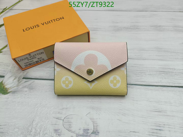 LV Bags-(4A)-Wallet-,Code: ZT9322,$ 72USD