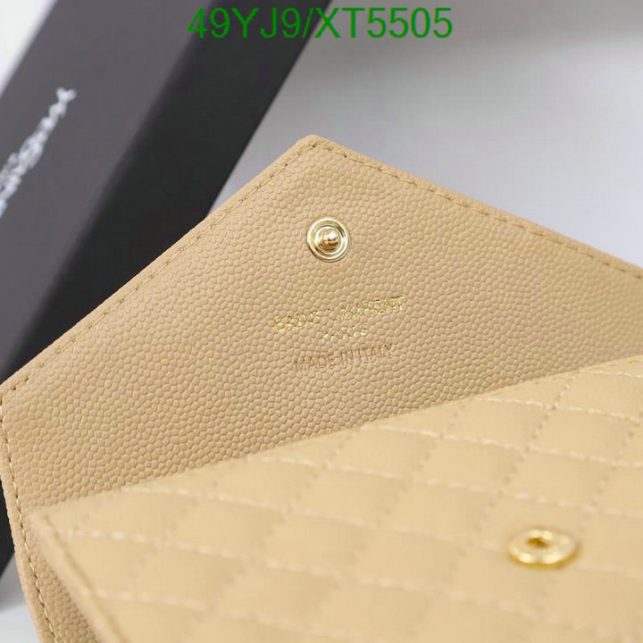 YSL Bag-(4A)-Wallet-,Code: XT5505,$ 64USD