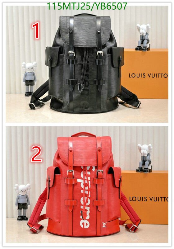 LV Bags-(4A)-Backpack-,Code: YB6507,$ 150USD