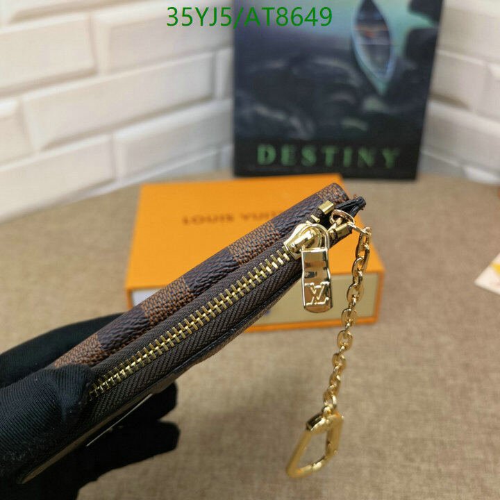 LV Bag-(4A)-Wallet- Code: AT8649 $ 46USD