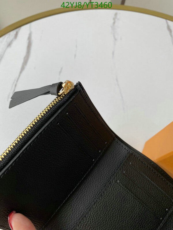 LV Bags-(4A)-Wallet-,Code: YT3460,$ 55USD