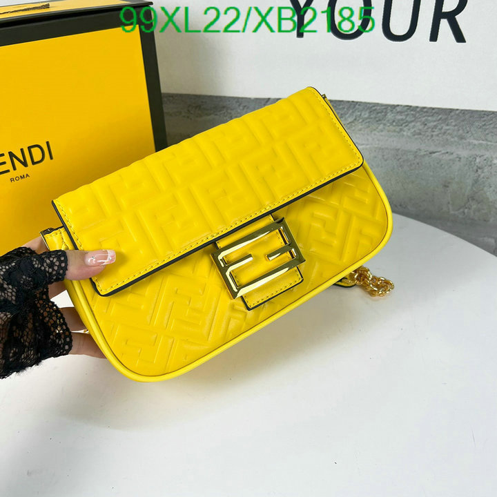 Fendi Bag-(4A)-Baguette-,Code: XB2185,$ 129USD