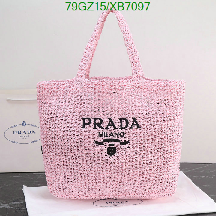 Prada Bag-(4A)-Handbag-,Code: XB7097,$ 103USD