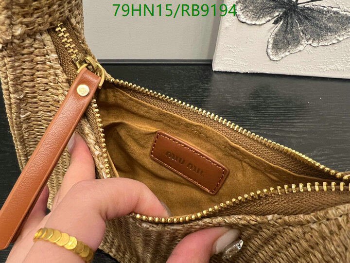 Miu Miu Bag-(4A)-Handbag- Code: RB9194 $ 103USD