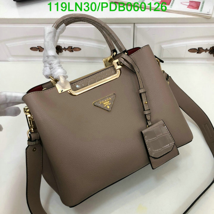 Prada Bag-(4A)-Handbag-,Code:PDB060126,$ 155USD