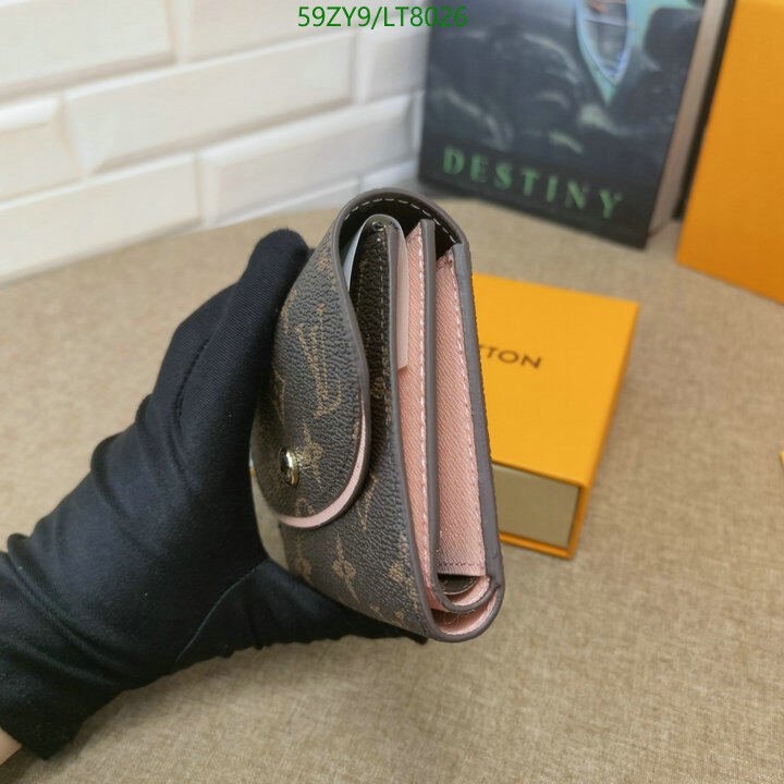 LV Bags-(4A)-Wallet-,Code: LT8026,$ 77USD