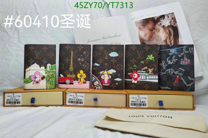 LV Bags-(4A)-Wallet-,Code: YT7313,$ 59USD