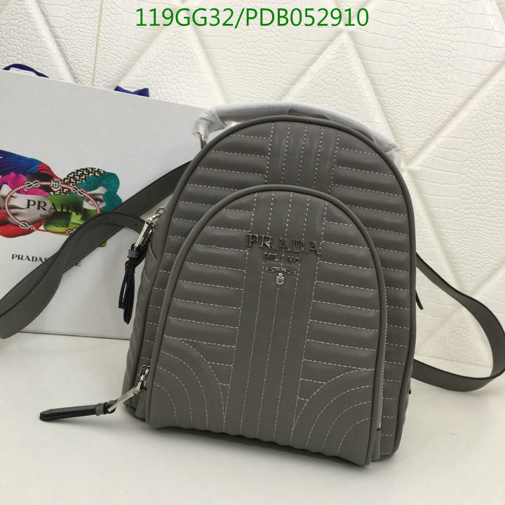 Prada Bag-(4A)-Backpack-,Code: PDB052910,$ 155USD