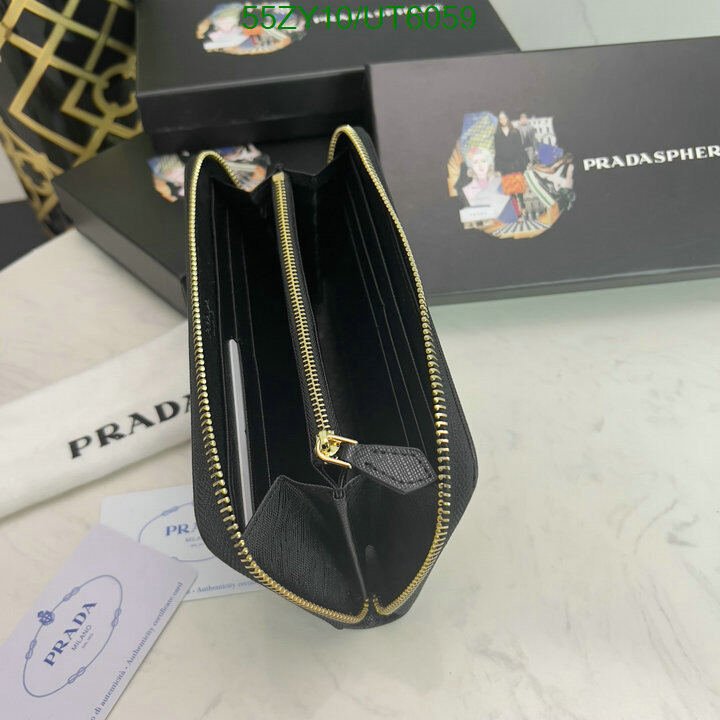 Prada Bag-(4A)-Wallet- Code: UT6059 $ 72USD