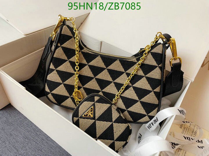 Prada Bag-(4A)-Re-Edition 2005 Code: ZB7085 $ 124USD