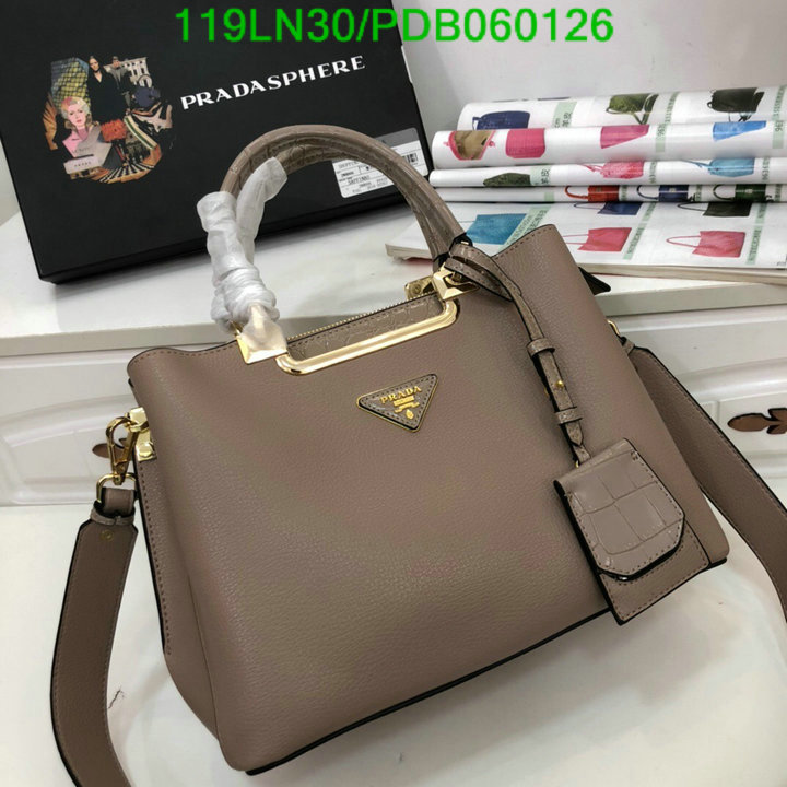 Prada Bag-(4A)-Handbag-,Code:PDB060126,$ 155USD