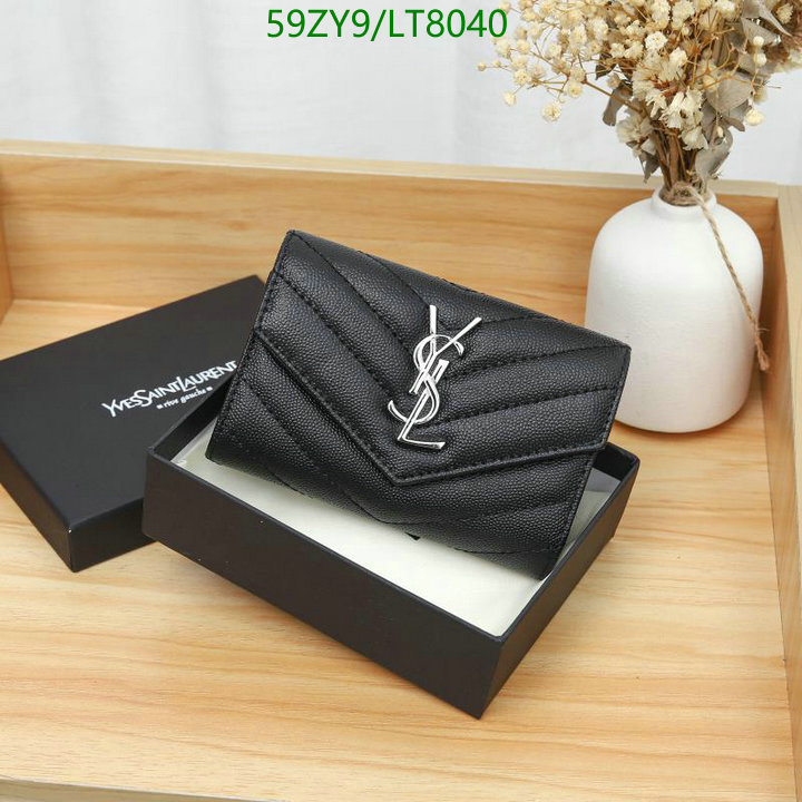 YSL Bag-(4A)-Wallet-,Code: LT8040,$ 77USD