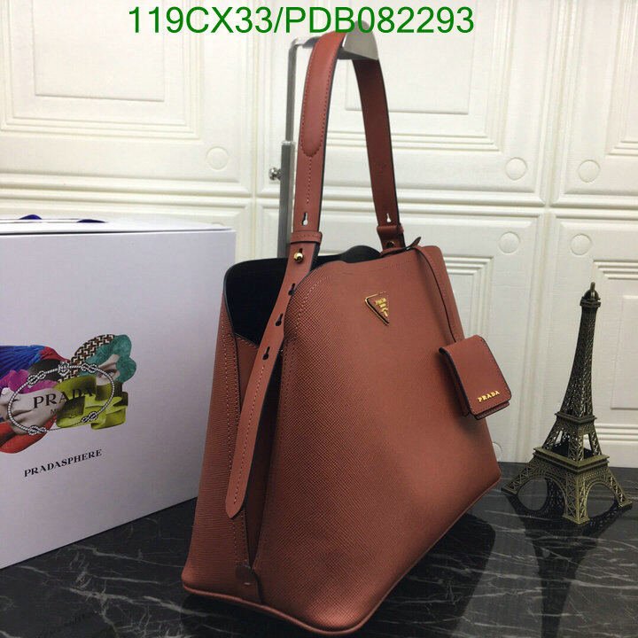 Prada Bag-(4A)-Handbag-,Code: PDB082293,$ 155USD