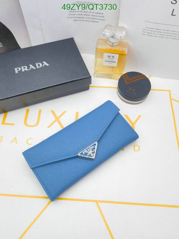 Prada Bag-(4A)-Wallet- Code: QT3730 $ 64USD