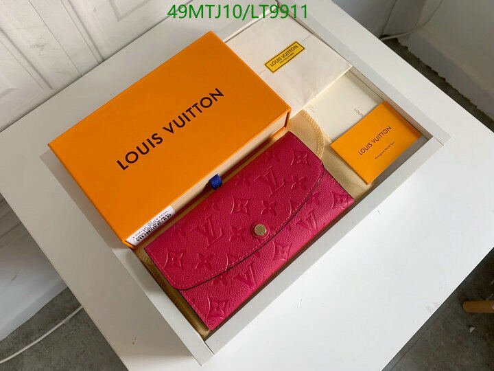 LV Bags-(4A)-Wallet-,Code: LT9911,$ 64USD