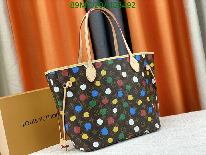 LV Bags-(4A)-Neverfull-,Code: HB3492,$ 116USD