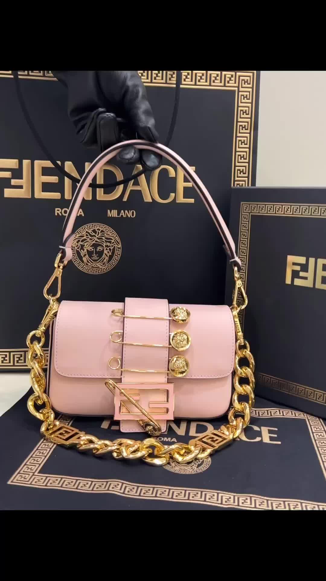 Fendi Bag-(4A)-Baguette- Code: ZB6069 $ 103USD