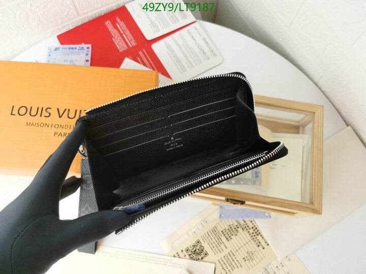 LV Bags-(4A)-Wallet-,Code: LT9187,$ 64USD