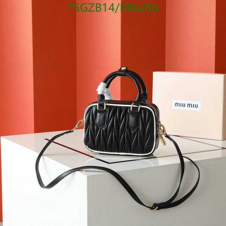 Miu Miu Bag-(4A)-Crossbody- Code: EB6286 $ 98USD