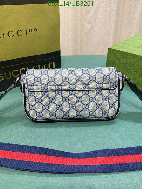 Gucci Bag-(4A)-Diagonal- Code: UB3251 $ 90USD