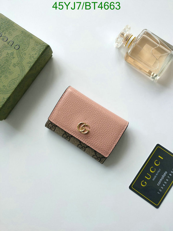 Gucci Bag-(4A)-Wallet- Code: BT4663 $ 59USD