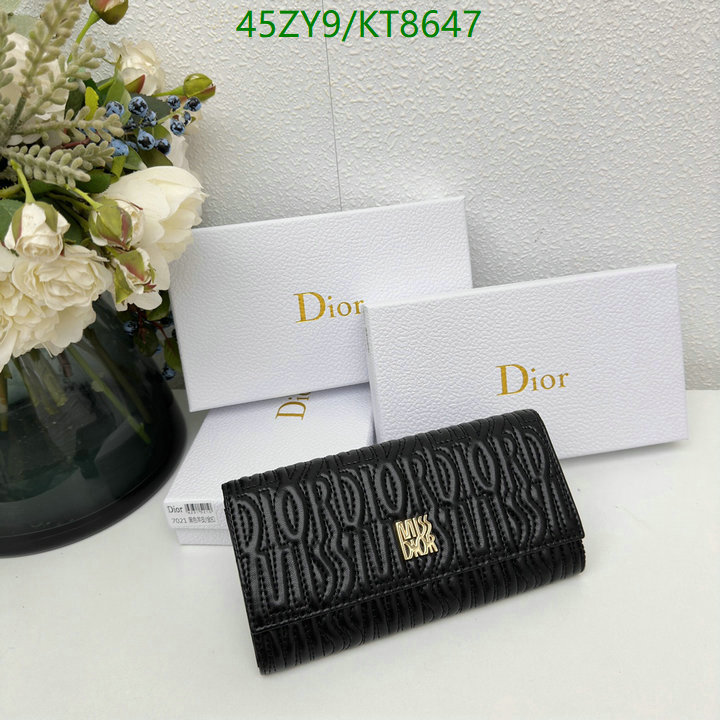 Dior Bag-(4A)-Wallet- Code: KT8647 $ 59USD