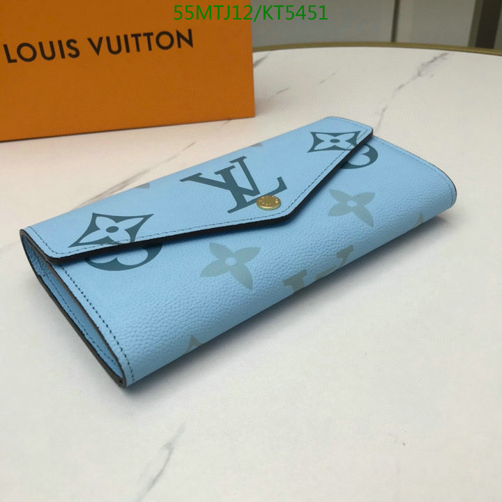 LV Bags-(4A)-Wallet-,Code: KT5451,$ 72USD