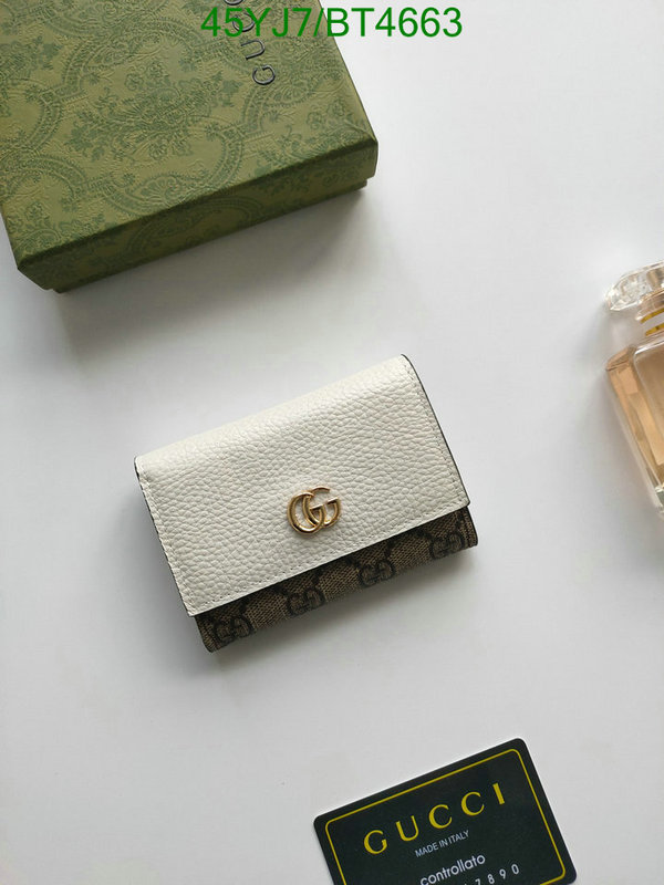 Gucci Bag-(4A)-Wallet- Code: BT4663 $ 59USD