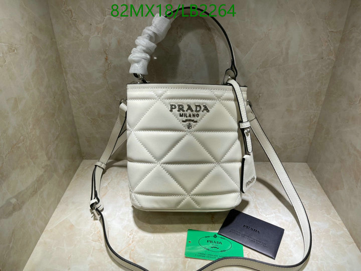 Prada Bag-(4A)-Handbag-,Code: LB2264,$ 107USD