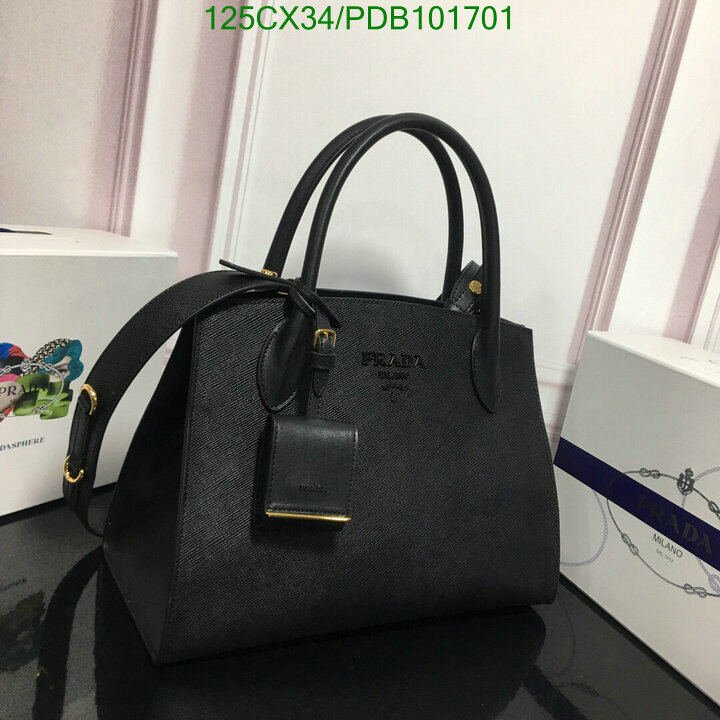 Prada Bag-(4A)-Handbag-,Code: PDB101701,$ 163USD