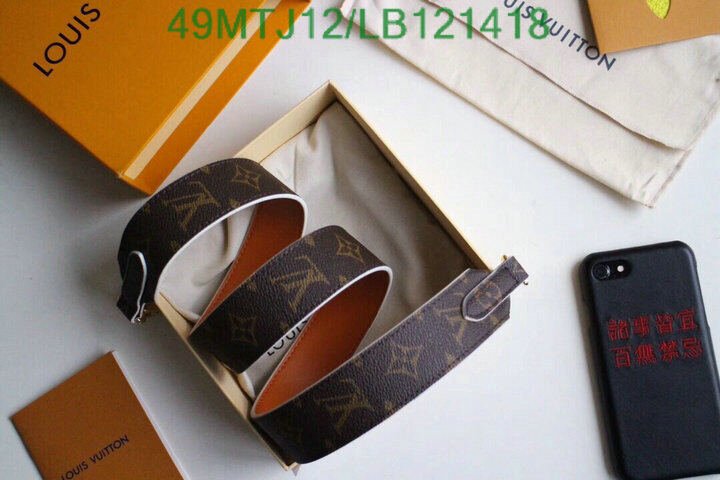 LV Bags-(4A)-Shoulder Strap-,Code: LB121418,$ 64USD
