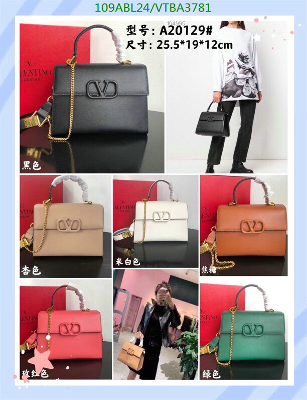 Valentino Bag-(4A)-Handbag-,Code: VTBA3781,$ 142USD