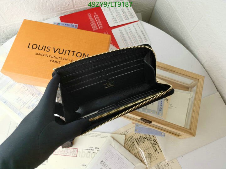 LV Bags-(4A)-Wallet-,Code: LT9187,$ 64USD