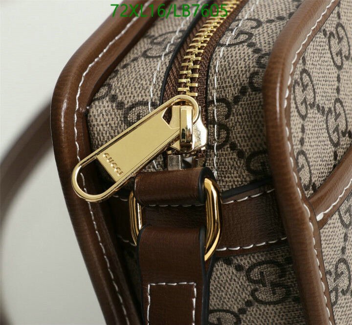 Gucci Bag-(4A)-Diagonal-,Code: LB7605,$ 94USD