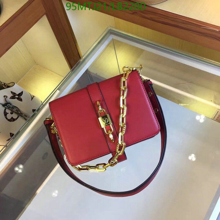 LV Bags-(4A)-Pochette MTis Bag-Twist-,Code: LB2280,$ 124USD