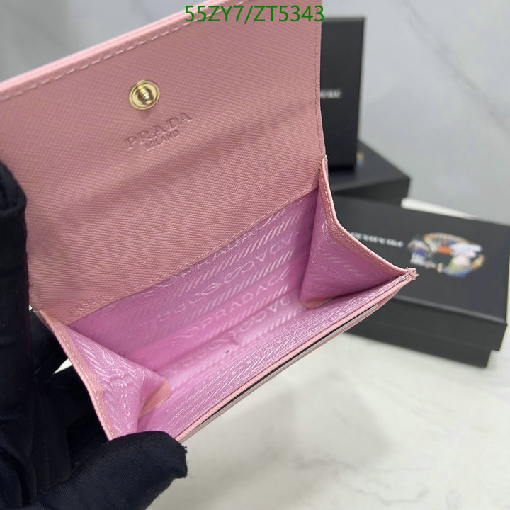 Prada Bag-(4A)-Wallet-,Code: ZT5343,$ 72USD