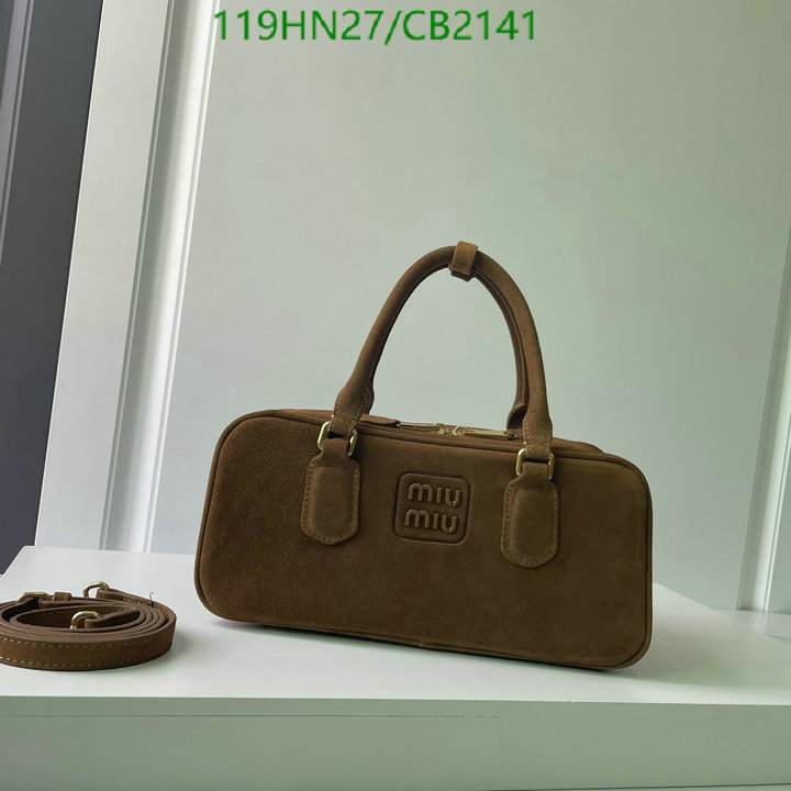 Miu Miu Bag-(4A)-Handbag- Code: CB2141 $ 163USD