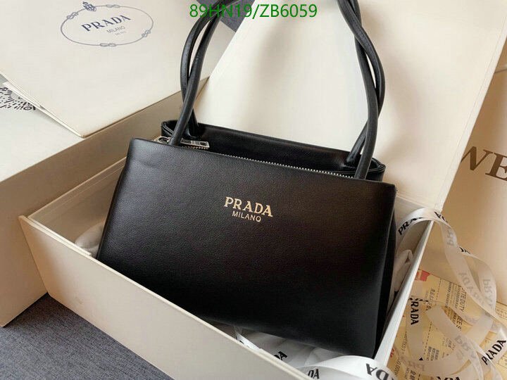 Prada Bag-(4A)-Handbag- Code: ZB6059 $ 116USD