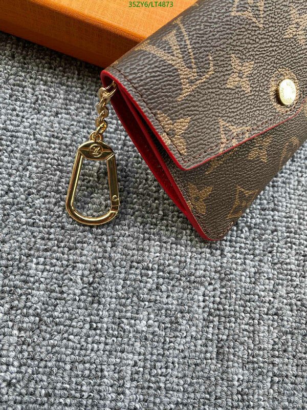 LV Bags-(4A)-Wallet-,Code: LT4873,$ 46USD