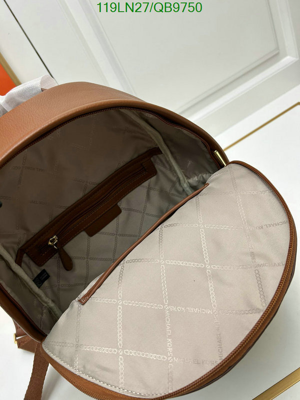 Michael Kors Bag-(4A)-Backpack- Code: QB9750 $ 155USD