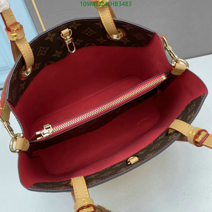 LV Bags-(4A)-Handbag Collection-,Code: HB3483,$ 142USD