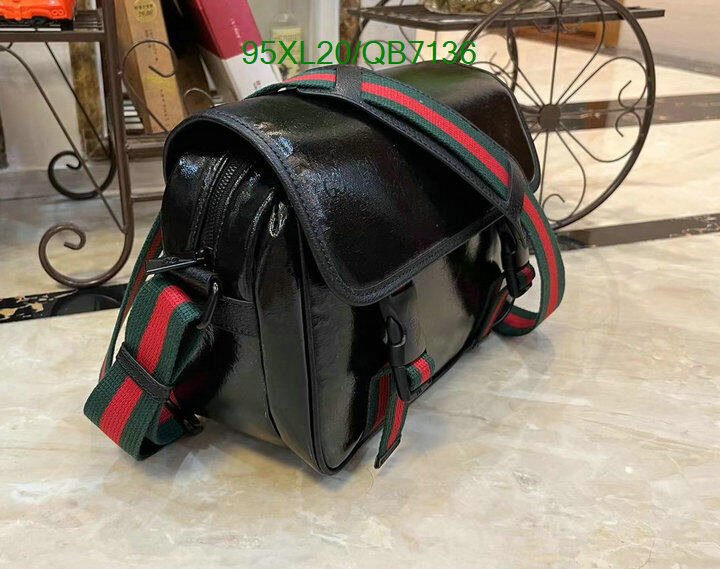 Gucci Bag-(4A)-Diagonal- Code: QB7136 $ 124USD
