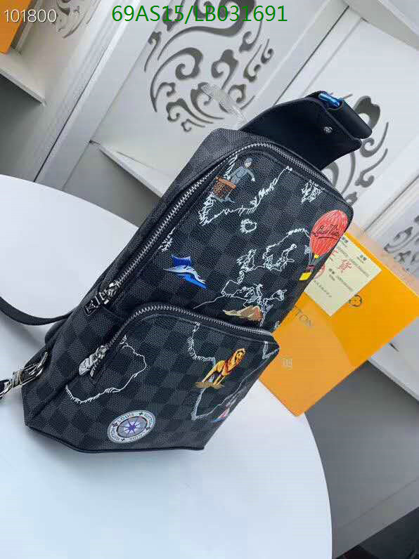 LV Bags-(4A)-Avenue-,Code: LB031691,$ 90USD