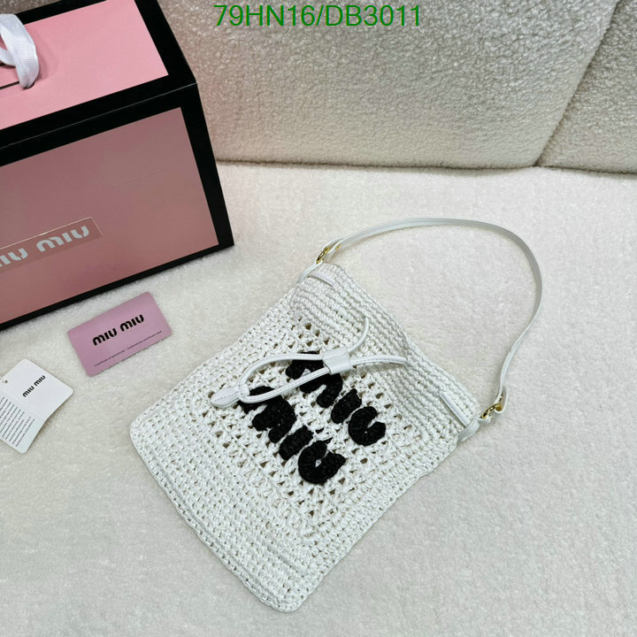 Miu Miu Bag-(4A)-Handbag- Code: DB3011 $ 103USD