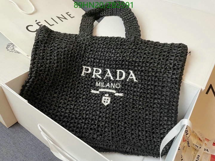 Prada Bag-(4A)-Handbag- Code: ZB2591 $ 116USD