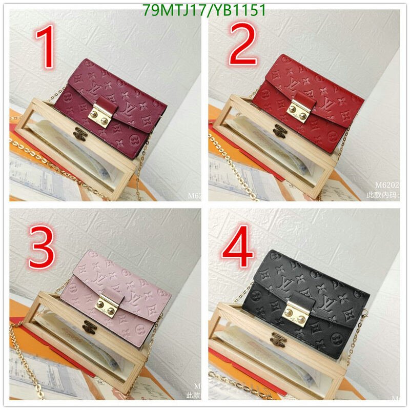 LV Bags-(4A)-Pochette MTis Bag-Twist-,Code: YB1151,$ 103USD