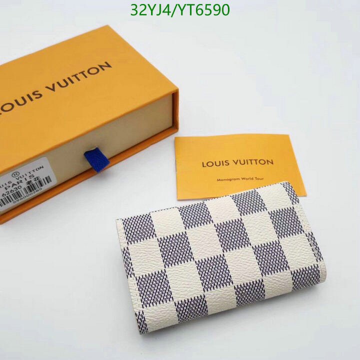 LV Bags-(4A)-Wallet-,Code: YT6590,$ 42USD